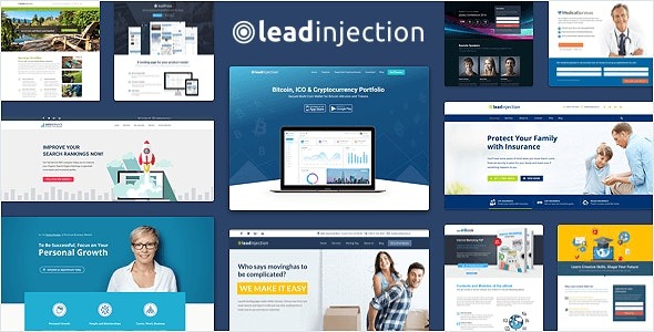 Leadinjection v.2.3.14 多功能着陆页主题 - 高效转化利器