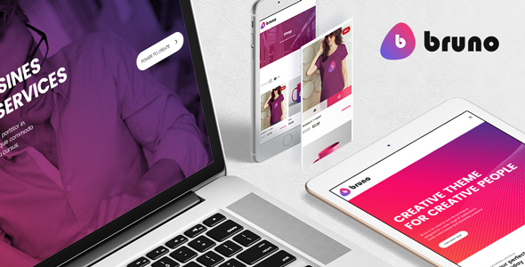 Bruno v2.1 Creative Multi Purpose WordPress Theme - 创意多功能WordPress主题