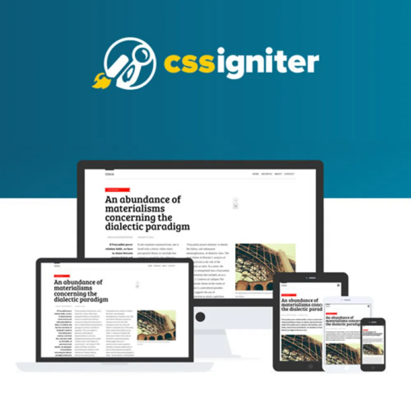CSSIgniter Tinos v1.1.1 WordPress主题 - 现代简约风格设计