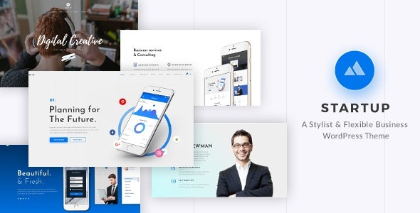 StartUp v2.7 响应式多功能WordPress主题 - 企业网站与创意设计首选