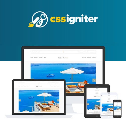 CSSIgniter SixtyOne v2.10.0 Themes - 响应式WordPress主题，适合博客和商业网站