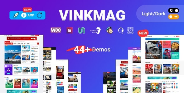 Vinkmag v5.0 Multi-concept News Magazine WordPress Theme - 多功能新闻杂志WordPress主题