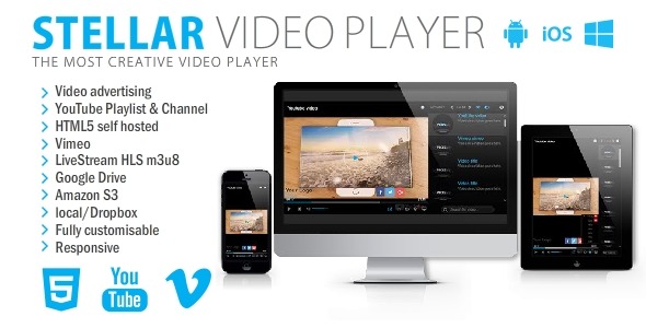 Stellar Video Player v2.9 WordPress插件 - 强大的视频播放器解决方案