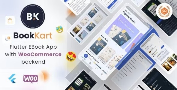 Bookkart: Flutter Ebook Reader App v28.0.0 For WordPress with WooCommerce GPL - WordPress电子书阅读器应用