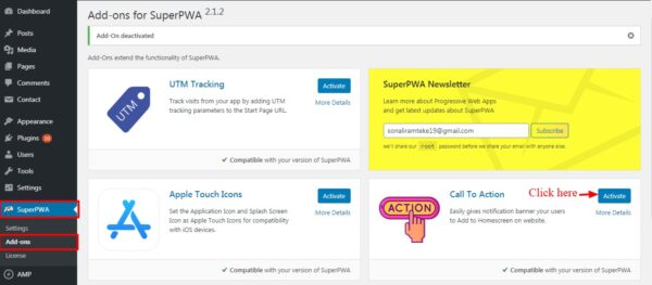 Call to Action for PWA v1.9.2 - 渐进式网页应用(PWA)的固定行动号召按钮插件