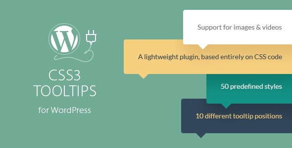 CSS3 Tooltips For WordPress v1.7 - WordPress CSS3提示工具插件