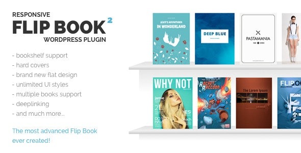 Responsive FlipBook Plugin v2.5.0 - 响应式翻页书插件
