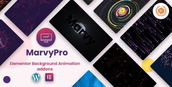 MarvyPro v1.7.0 - Elementor背景动画特效插件