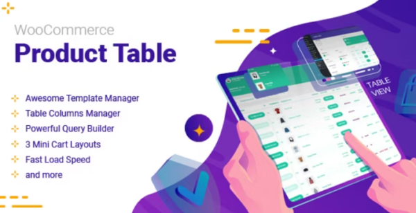 WooCommerce Product Table v2.7.0 [By ithemelandco] - WooCommerce产品表格插件
