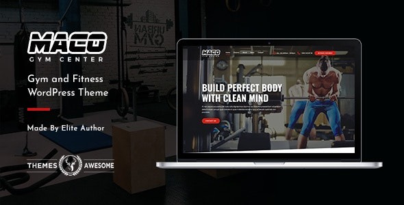 Maco v1.8 Gym and Fitness WordPress Theme - 健身房与健身WordPress主题