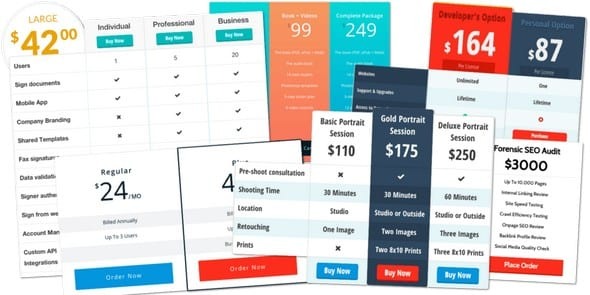 v3.2.4 Easy Pricing Tables Premium Agency By Fatcatapps - 高级定价表格插件
