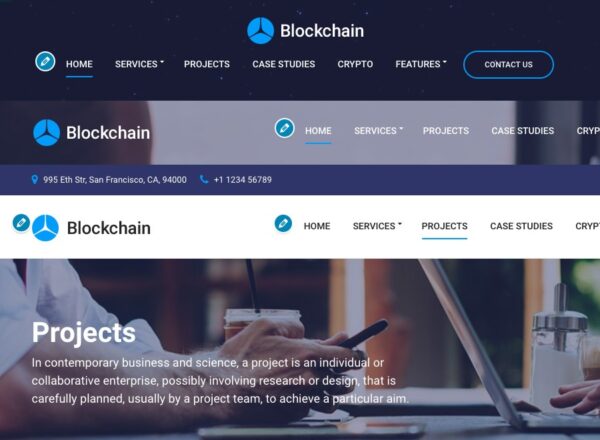 CSS Igniter Blockchain WordPress主题 v1.2.4 - 区块链网站设计解决方案