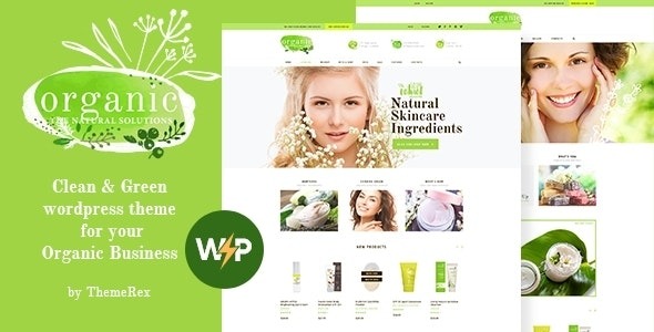 Organic Beauty (v1.4.6) 商店与天然化妆品WordPress主题