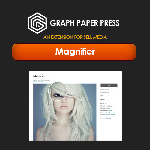 Graph Paper Press Sell Media Magnifier v2.0.1 - 专业图片放大销售插件