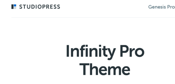 StudioPress Infinity Pro Genesis WordPress主题 v1.3.2 - 专业响应式多功能网站模板