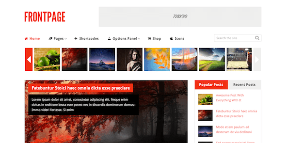 MyThemeShop Frontpage WordPress主题 - 响应式多功能网站模板 (v1.2.4)