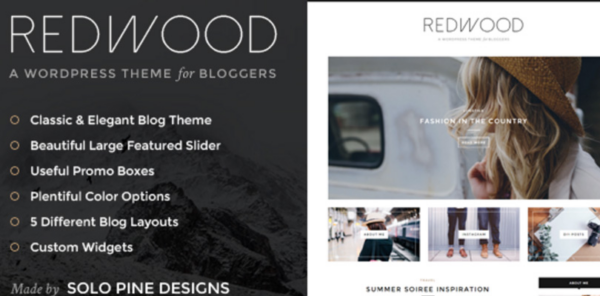Redwood (v1.7.1) 一款响应式WordPress博客主题