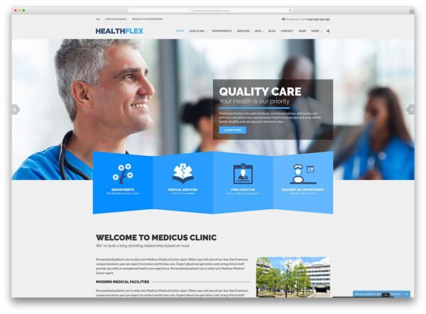 Healthcare v24.0 Medical for Doctor Dentist - 医疗健康主题，适用于医生和牙医诊所
