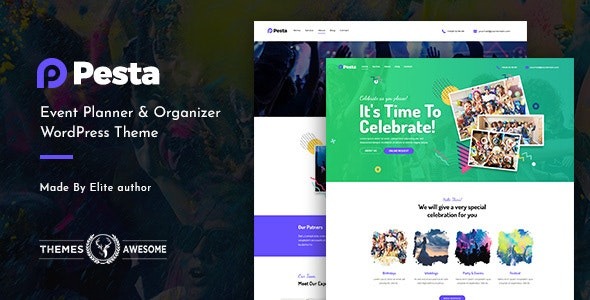 Pesta v1.5 Event Planner & Organizer WordPress Theme - 活动策划与组织WordPress主题