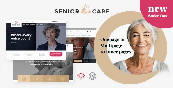Djompo v1.5 Senior Care WordPress Theme - 老年人护理WordPress主题