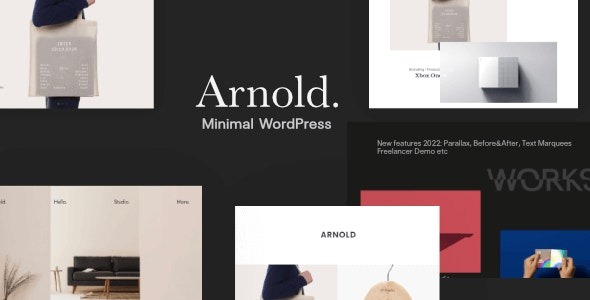 Arnold v.2.5.0 Minimal Portfolio Theme - 极简作品集摄影WordPress主题
