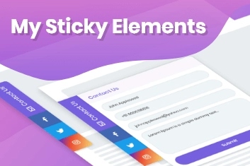 My Sticky Elements WordPress Plugin v2.0.7 - 浮动元素插件
