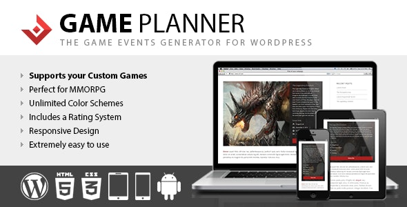Game Planner (v1.20) 在线多人游戏活动组织工具