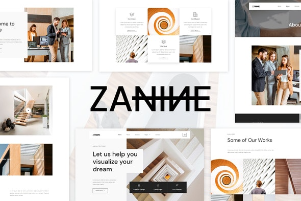 Zanine – 建筑机构Elementor模板套件