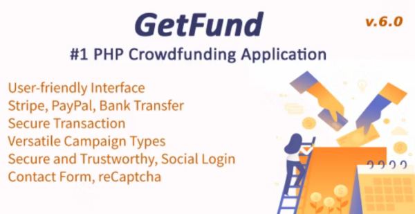 GetFund v6.0.0专业Laravel众筹平台 - 高效、安全的资金筹集解决方案