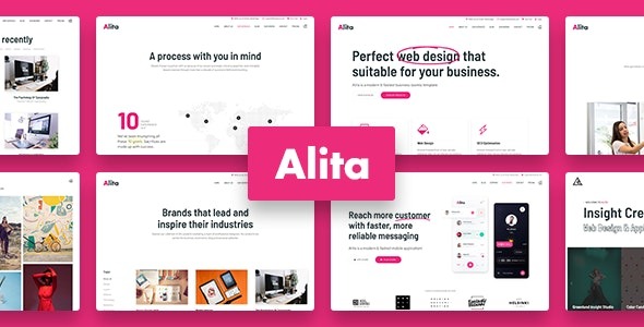 Alita (v1.0.7) Web Studio WordPress主题 - 专业网站设计与开发工具