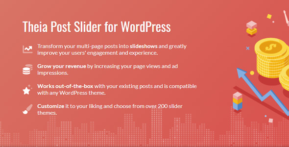 Theia Post Slider for WordPress v2.7.5 - WordPress文章幻灯片插件