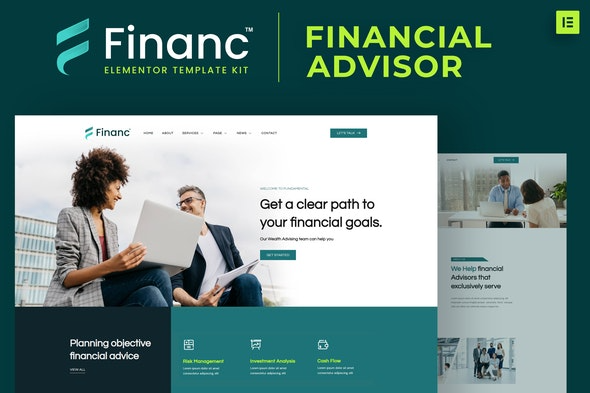 Accuntax – 会计与税务咨询服务 Elementor 模板套件下载