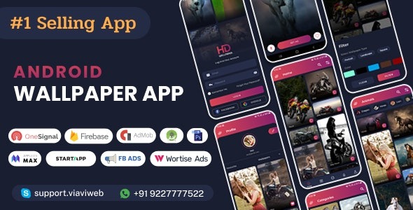 Android Wallpapers App v8.0 (高清、全高清、4K、超高清壁纸) - 精美壁纸应用