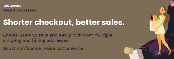 Saved Addresses For WooCommerce v2.7.0 - WooCommerce保存地址插件