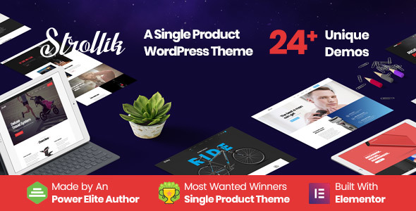 Strollik v4.0.2 Single Product Theme - 单产品WooCommerce WordPress主题