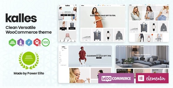 Kalles (v1.1.7.1) 多功能WooCommerce主题