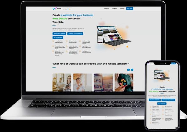 Wescle v3.9.9 WordPress通用主题