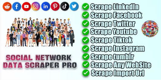 Social Network Data Scraper Pro v18.02 - 专业社交媒体数据采集工具