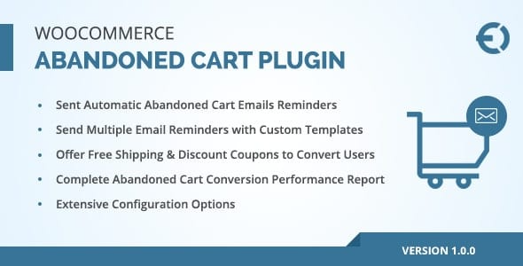 WooCommerce Abandoned Cart Reminder v1.0.3 - WooCommerce购物车遗弃提醒插件