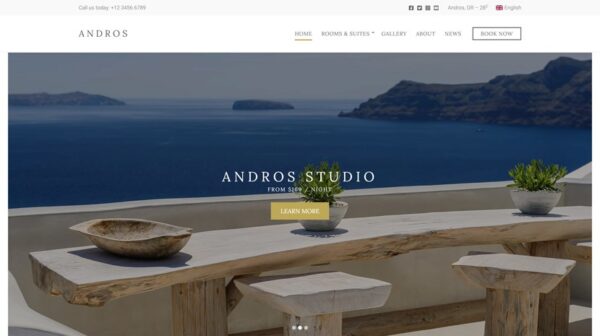 CSSIgniter Andros WordPress主题 v1.1.1 - 现代响应式设计主题