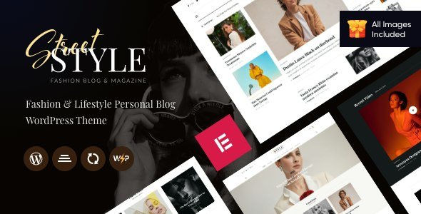 Street Style (v2.5.0) 时尚与生活方式个人博客WordPress主题