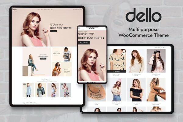 Dello (v2.1) 多功能WooCommerce主题 - 多用途电商解决方案