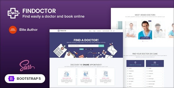 Findoctor (v2.1) 医生目录和在线预约模板