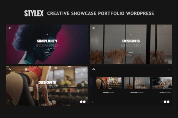 Stylex v1.0 创意展示作品集WordPress主题
