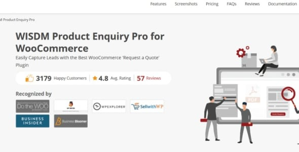 WISDM Product Enquiry Pro (v6.0.2) - WooCommerce产品询价专业插件