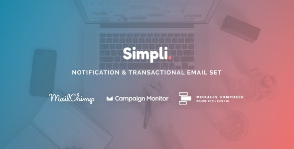 Simpli (v1.0.0) 通知和交易邮件模板在线构建器