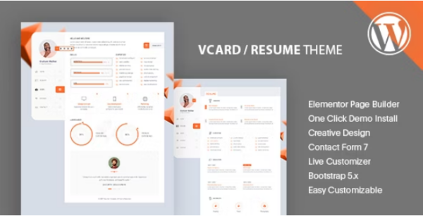 Kijat v1.1 CV & Resume WordPress Theme - 专业简历与个人作品集主题