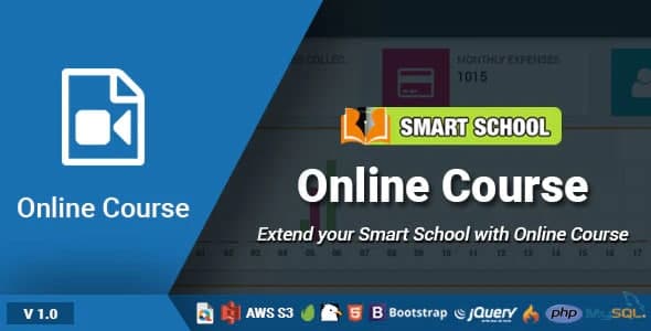 Smart School Online Course - 智能学校在线课程系统 14 July 21