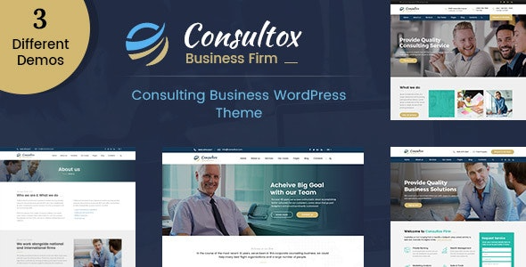 Consultox (v2.5) 咨询业务WordPress主题