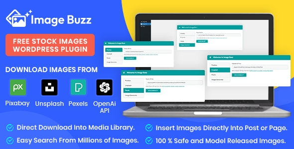Image Buzz v1.0.2 免费图库WordPress插件